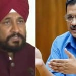सीएम चरणजीत चन्नी और अरविंद केजरीवाल।