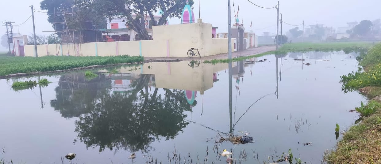 Anger among villagers due to plight of Durga temple
