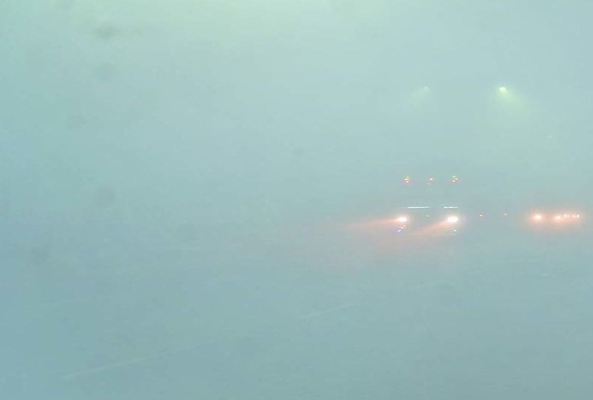 weather update temperature drop due to dense fog in Agra