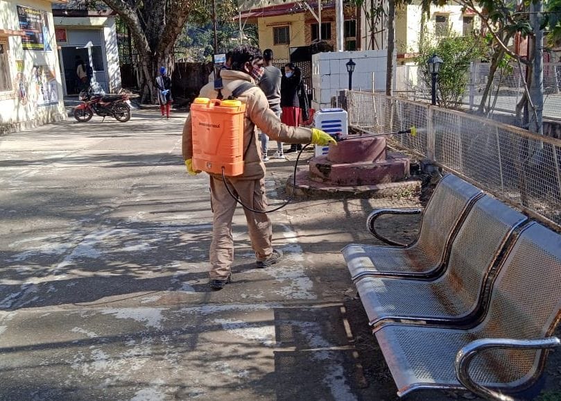 Municipality started sanitization in Dugadda