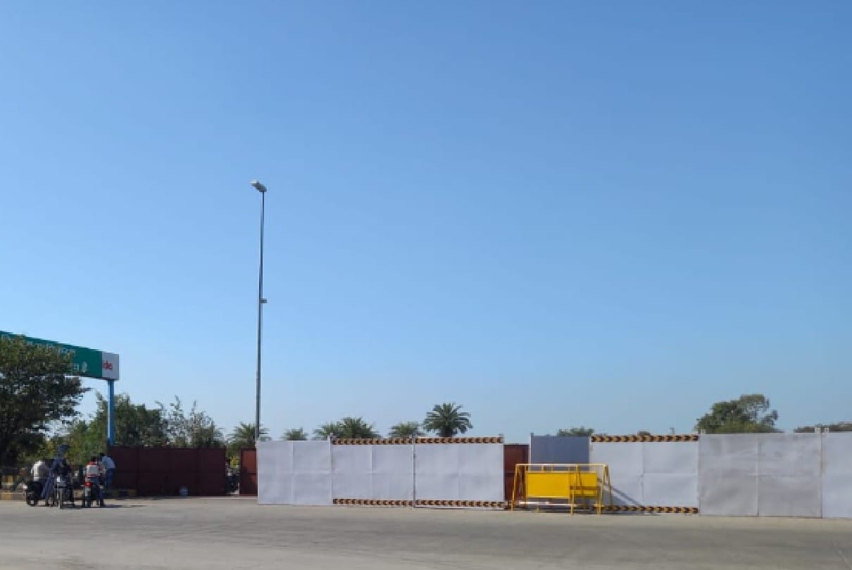 Indore: For metro work, Bangarda intersection closed completely, farmers will have trouble going to Mandi