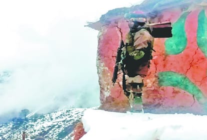 Soldiers got safe house on LoC in snowfall, picture and you will be surprised to know about it