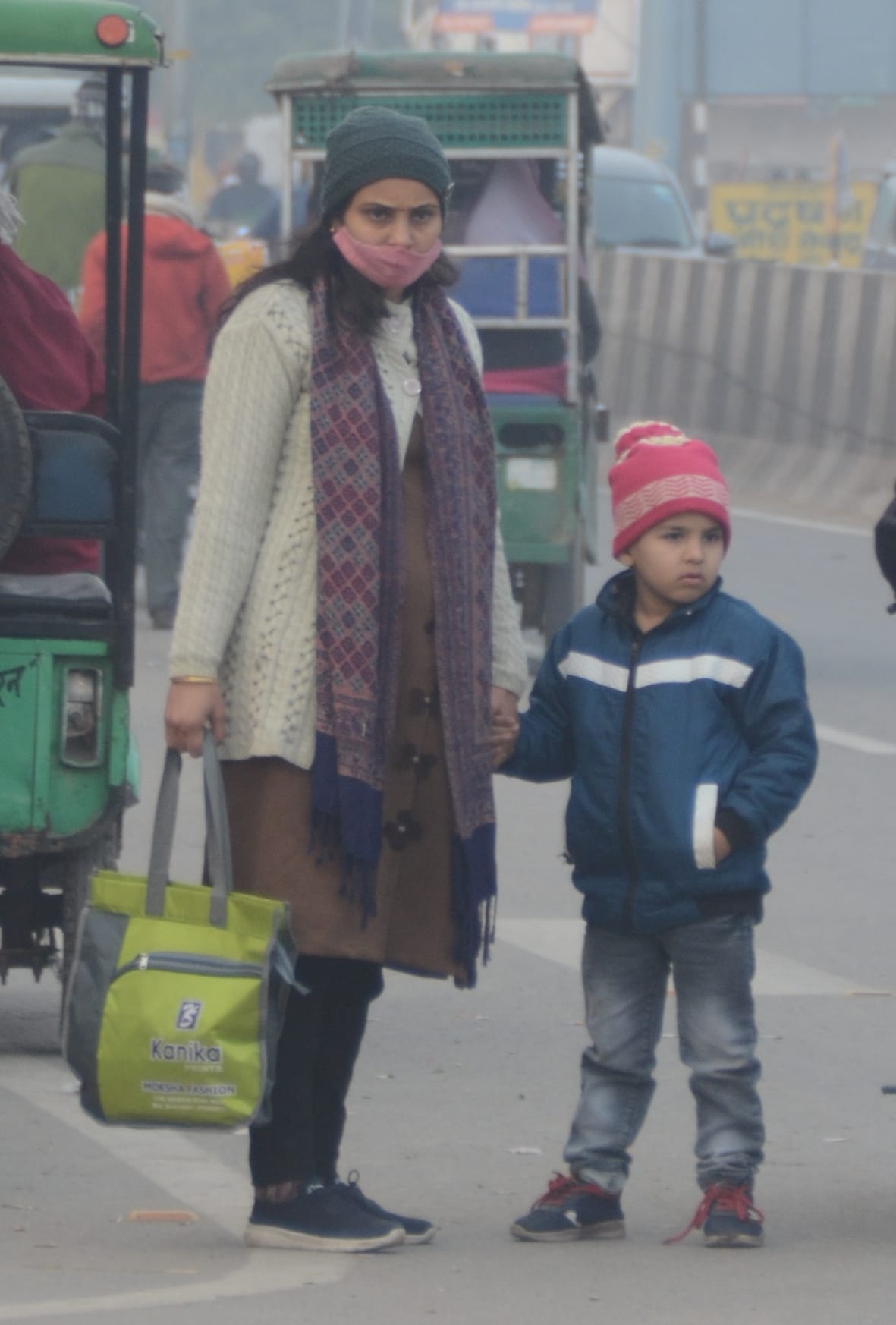 Fog increased cold and trouble