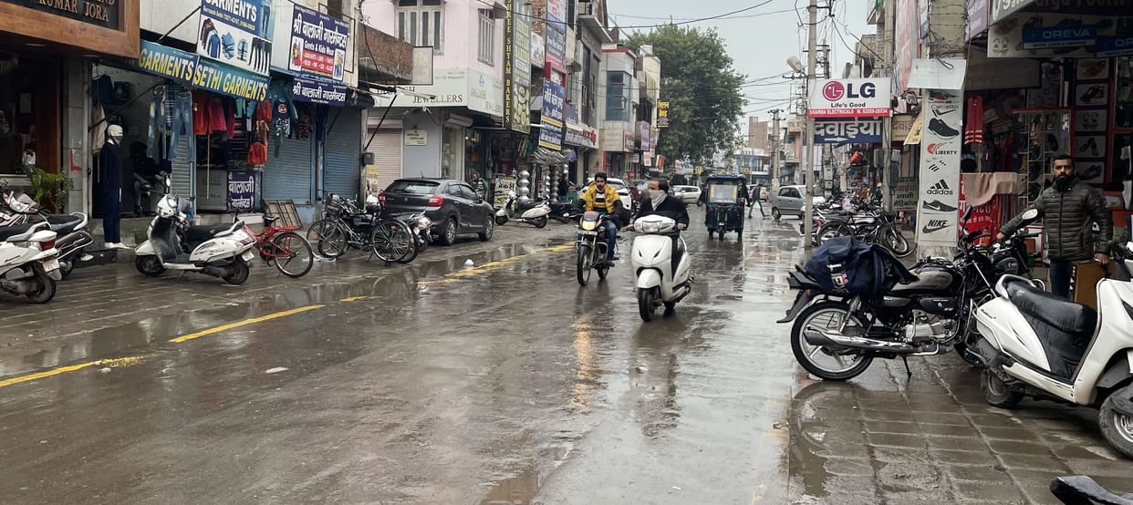 Wheat crop benefits due to rain, loss to mustard
