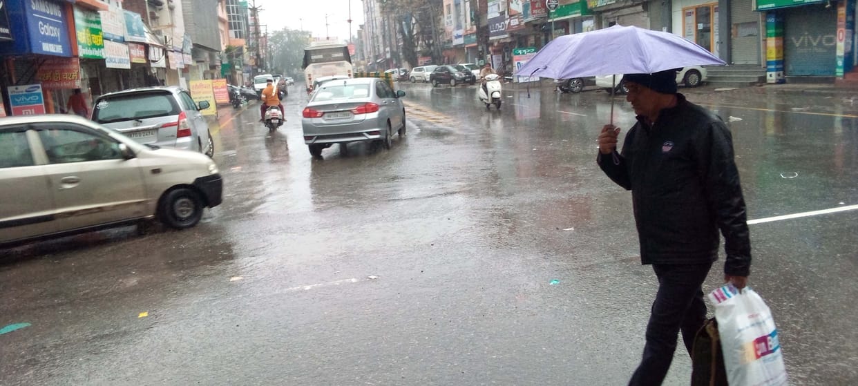 Rainfall continued throughout the day, average 10 mm rain recorded