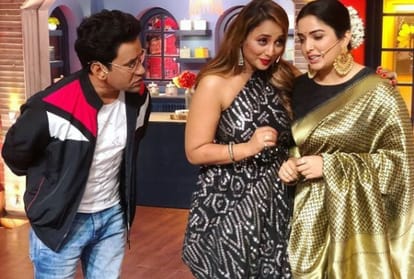Dinesh Lal Aamrapali Dubey and Rani Chatterjee dance on the songs Gharwali and Baharwali