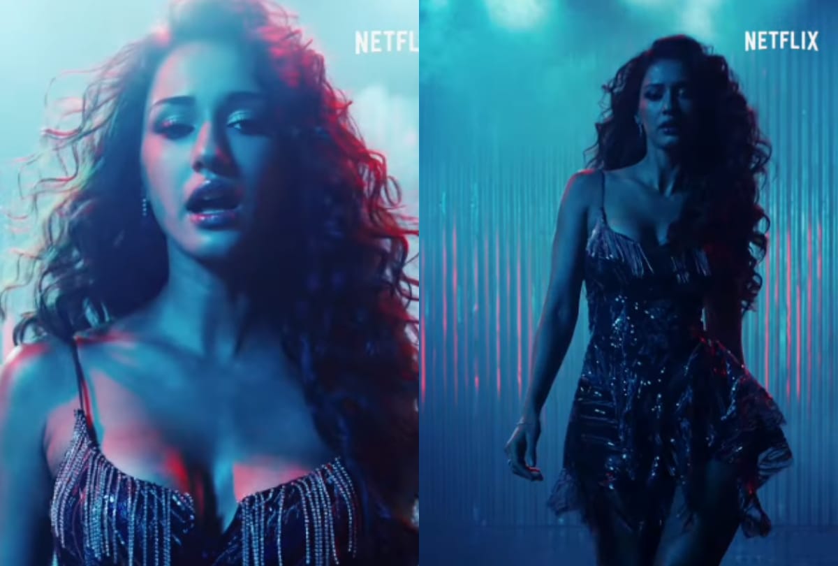Disha Patani grooving dance on the song Yeh Kaali Kaali Aankhen remix version
