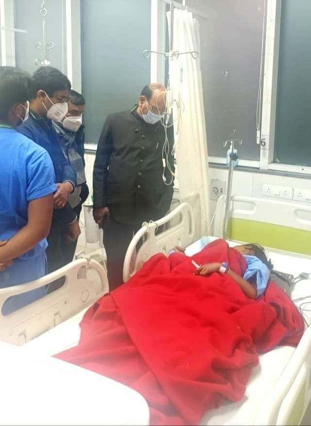 Guldar attacked the girl