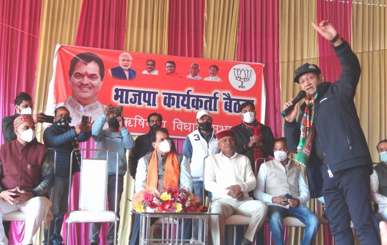 uttarakhand assembly election 2022: Actor Devanand duplicate reached Mussoorie for promotion