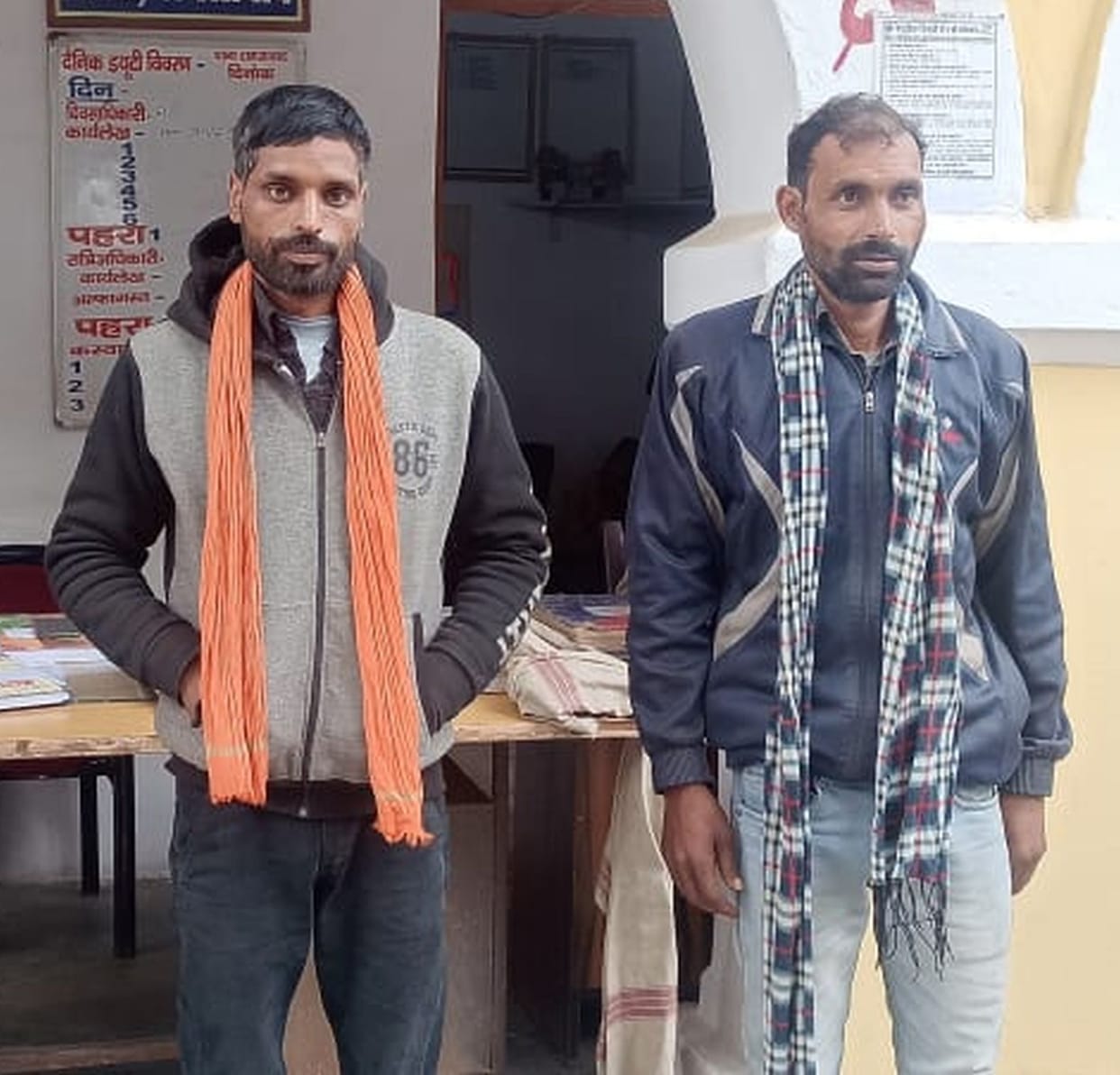 Police sent two accused of rape to jail