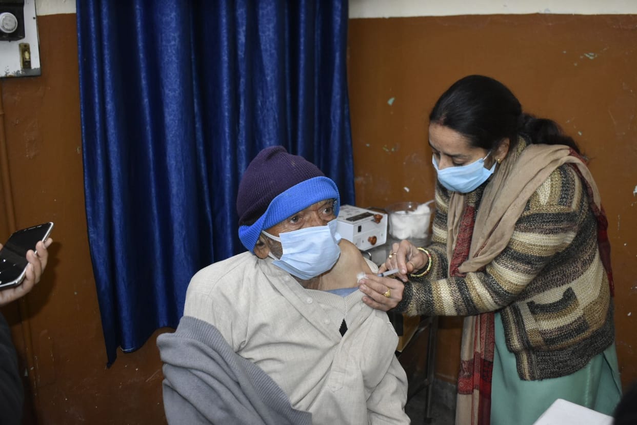 Half the number of patients in the OPD of the district hospital
