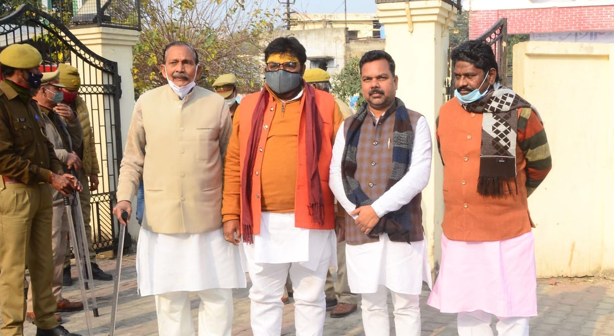 BJP's DK and Dharmendra filed nomination on the first day