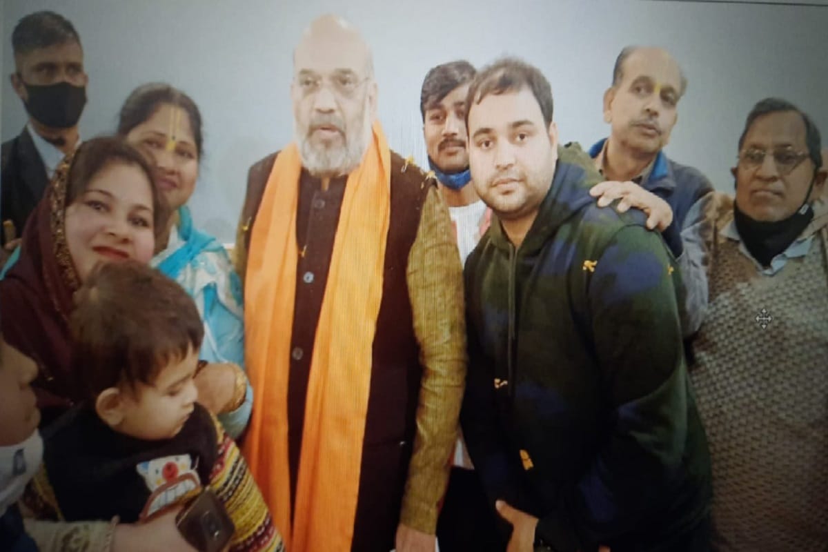 Amit Shah spent 20 minutes listening to the story of the families of the victims of migration in Kairana
