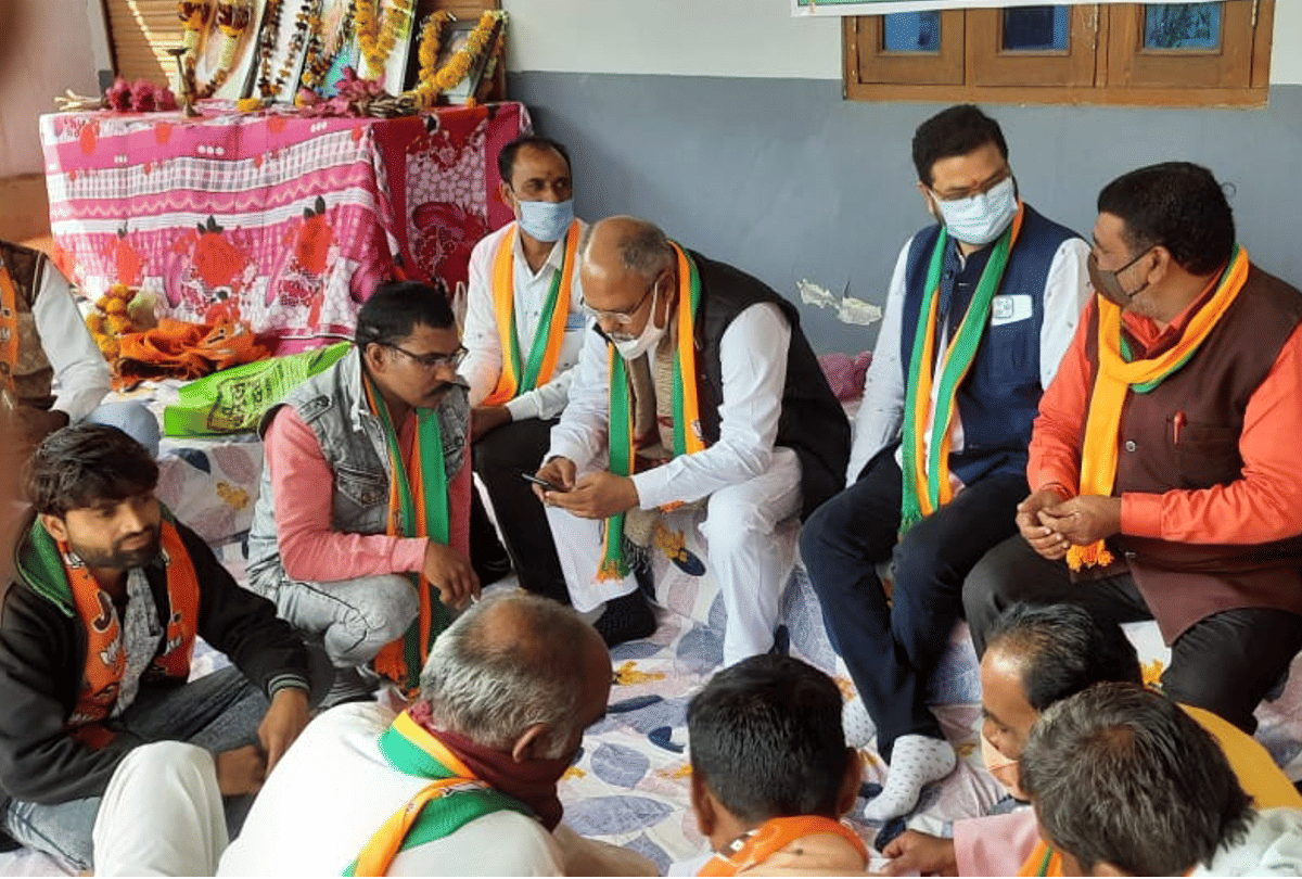 Booth Vistaar Scheme: Union Minister reached the booths, gave the mantra of organization expansion to the workers