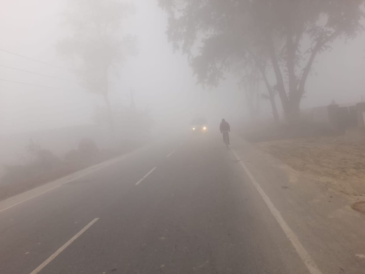 Clouds prevailed throughout the day, melting increased