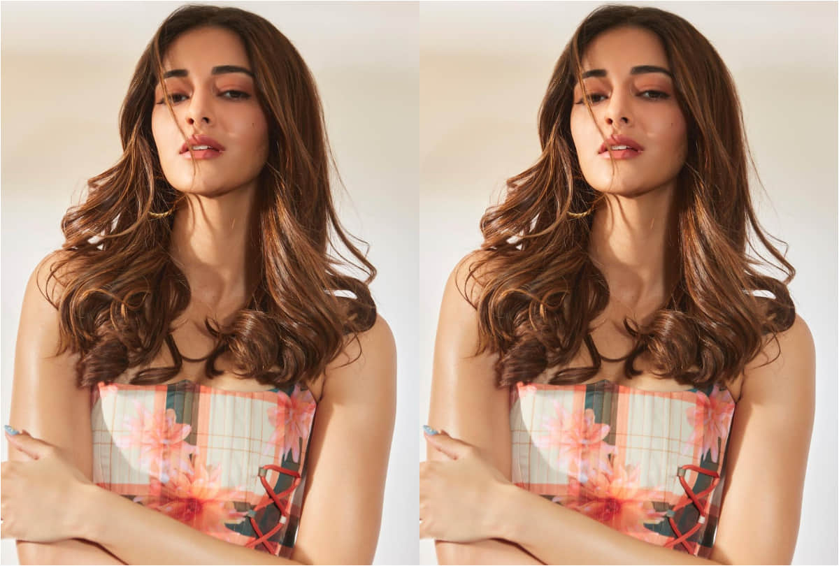ananya panday multicolor corset top worth 4k for gehraiyaan movie promotion