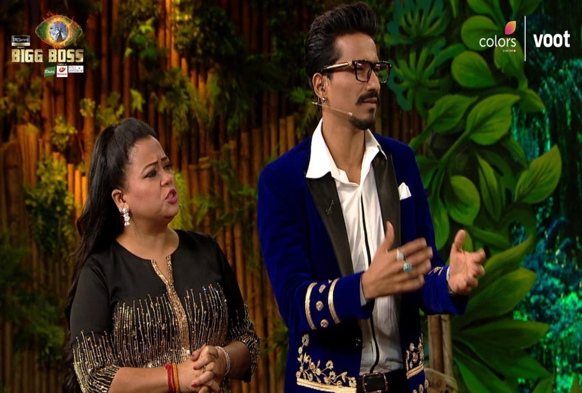 Bigg Boss 15: Mithun Da dances on famous songs with Salman Khan Bharti and Harsh give this fun task