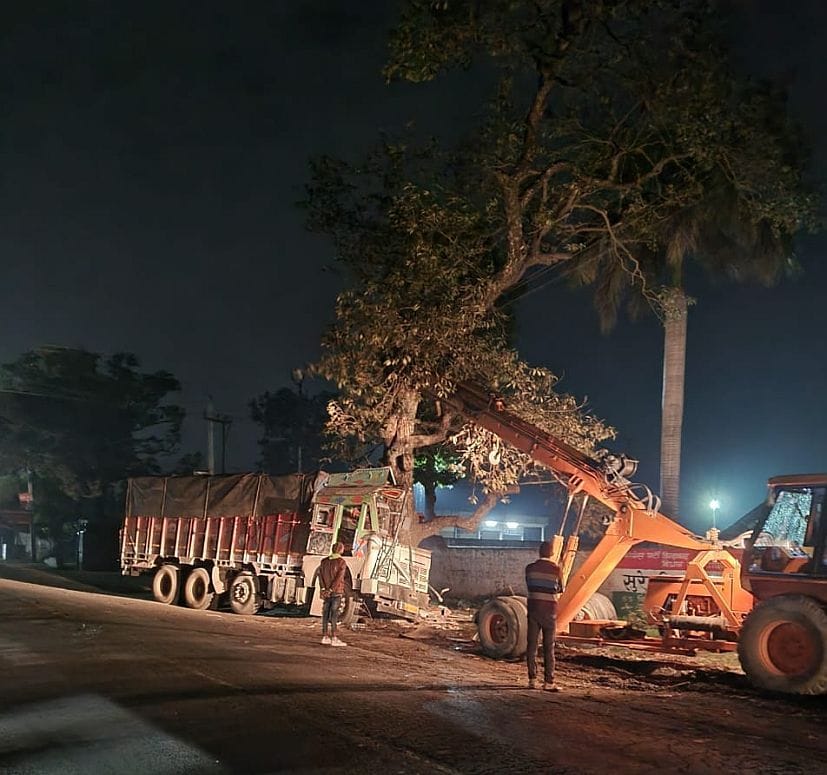 Accident In Gadarpur