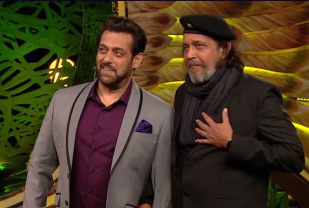 Bigg Boss 15 Mithun Chakraborty expressed his love for Salman Khan said he lives in my heart