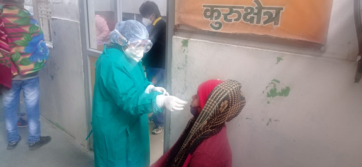 Two including a woman died of corona, 308 newly infected, Kurukshetra