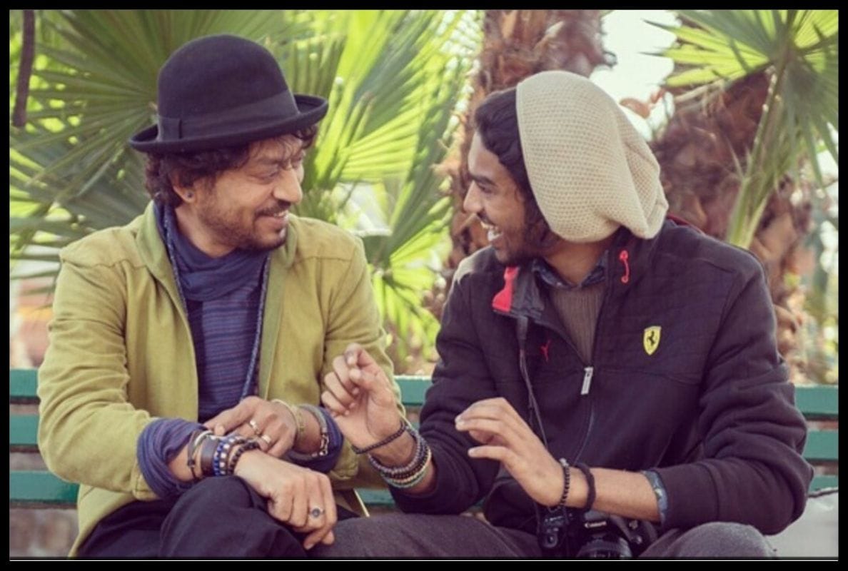 Babil khan pens share father irrfan khan photo and writes an emotional note says I miss our laughter baba