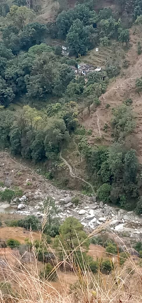No Bridge on Gurajigarh Askot