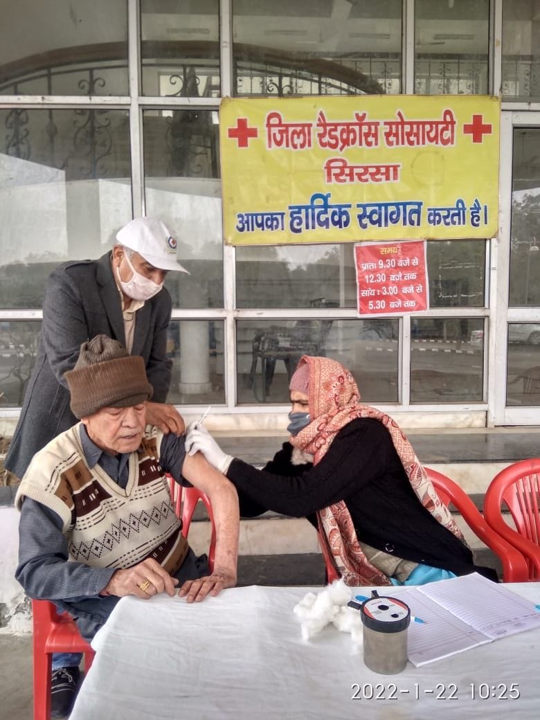 The least in Dabwali and the highest number of vaccines for teenagers in Ellenabad