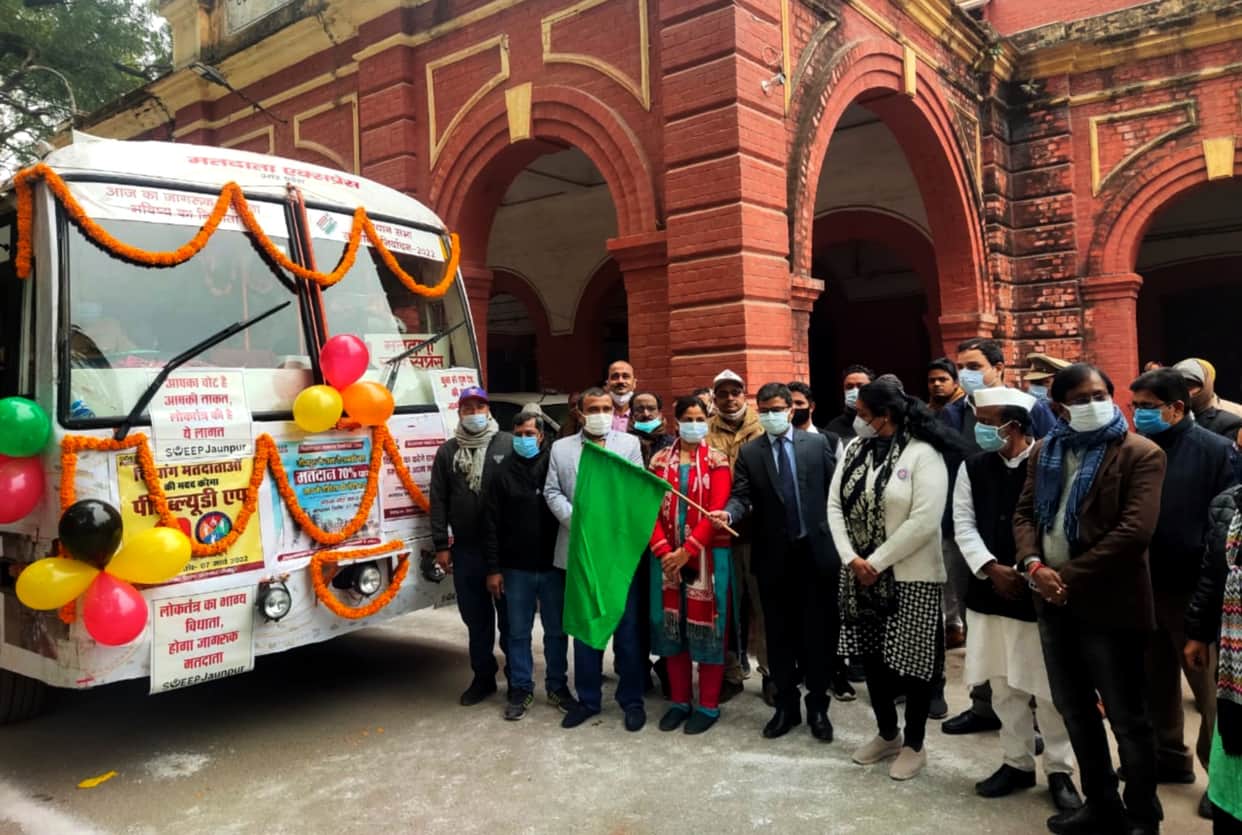 Voter Awareness Express flagged off