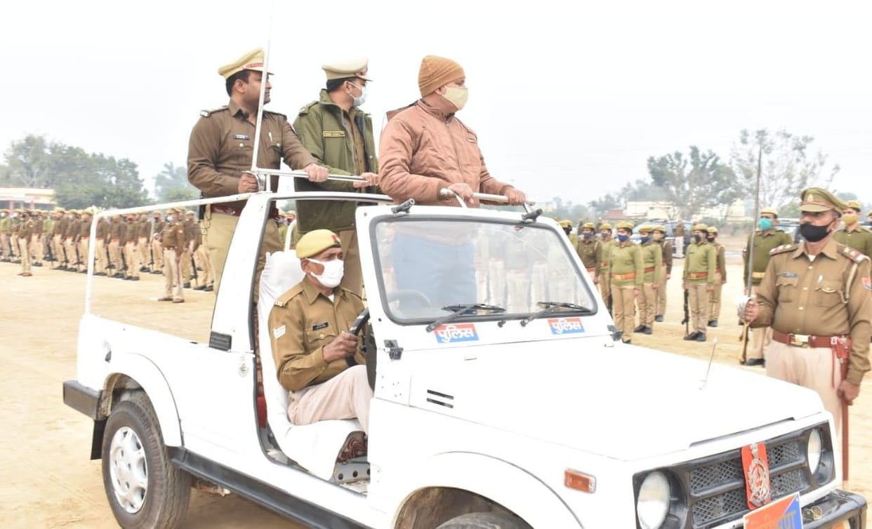 Hathras: SP took stock of the preparations for Republic Day