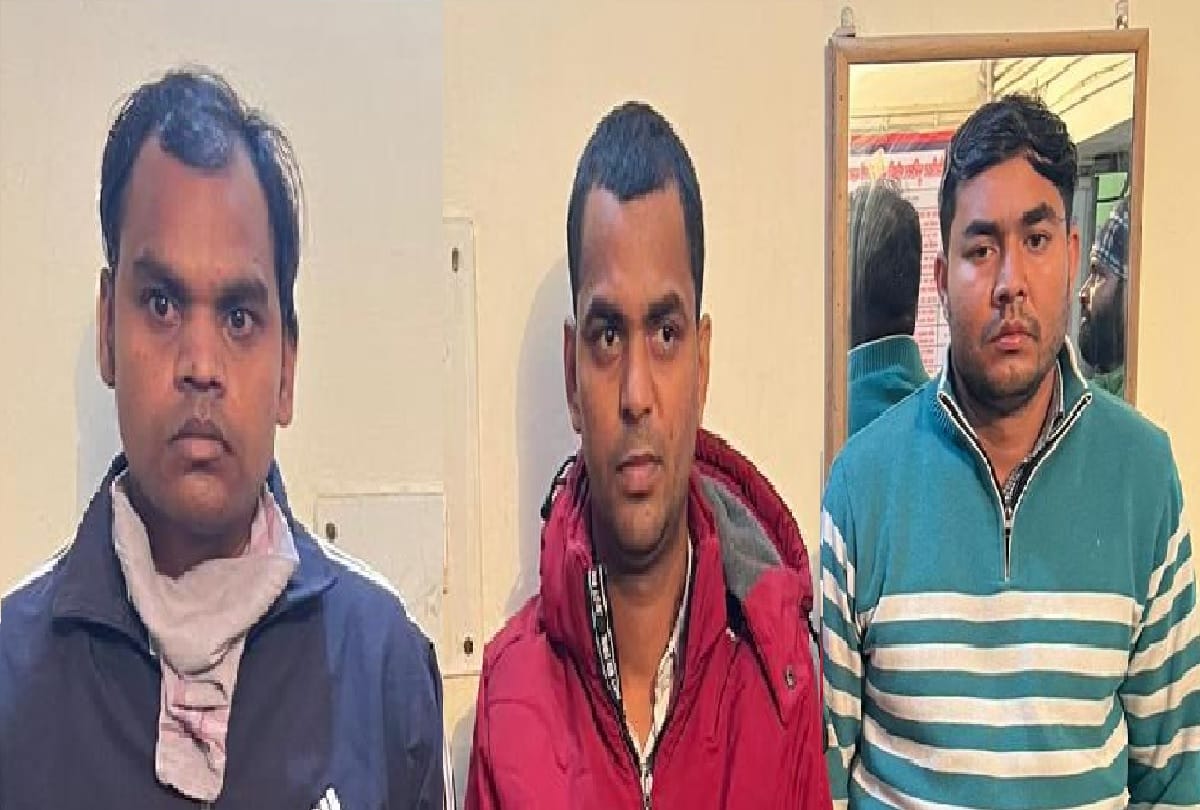 up tet exam Noida STF busted solver gang in Meerut arrested three accused from Ram Sahay Inter College