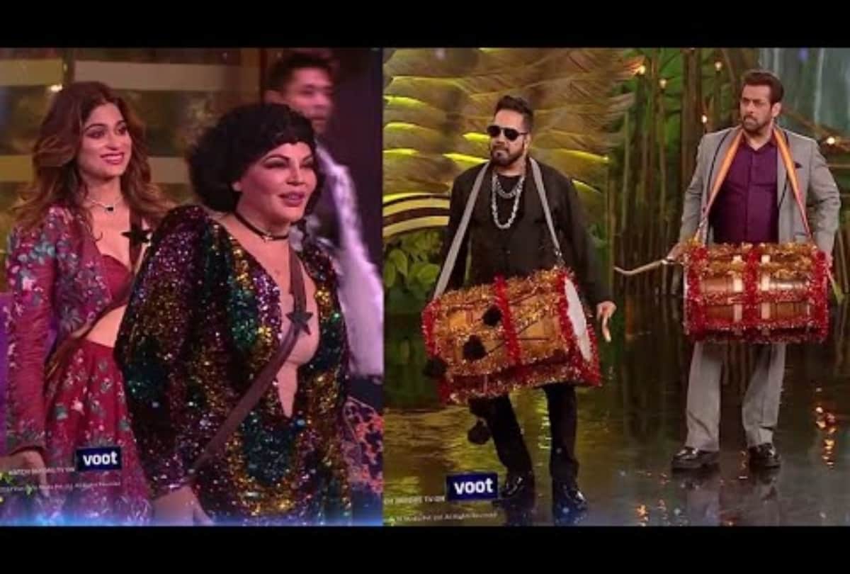 Rakhi Sawant reacted shockingly after seeing mika singh on the sets of Bigg Boss 15