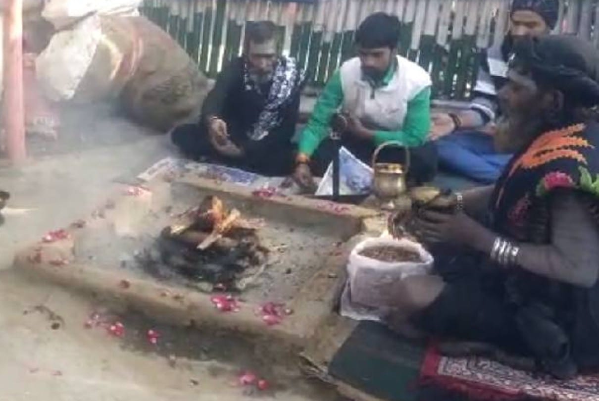 Ujjain: For Yogi's victory in UP and becoming CM again, Tantra Sadhana was done in Ujjain's crematorium...