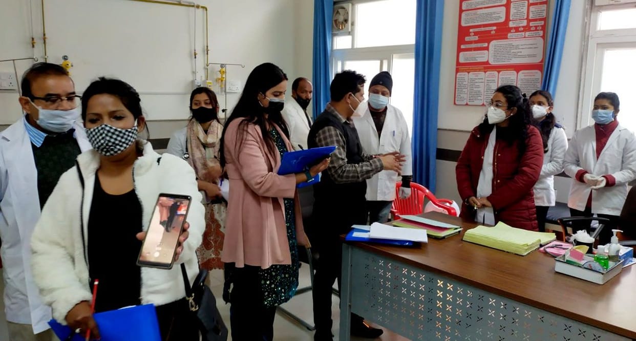 Rejuvenation team inspected the sub district hospital
