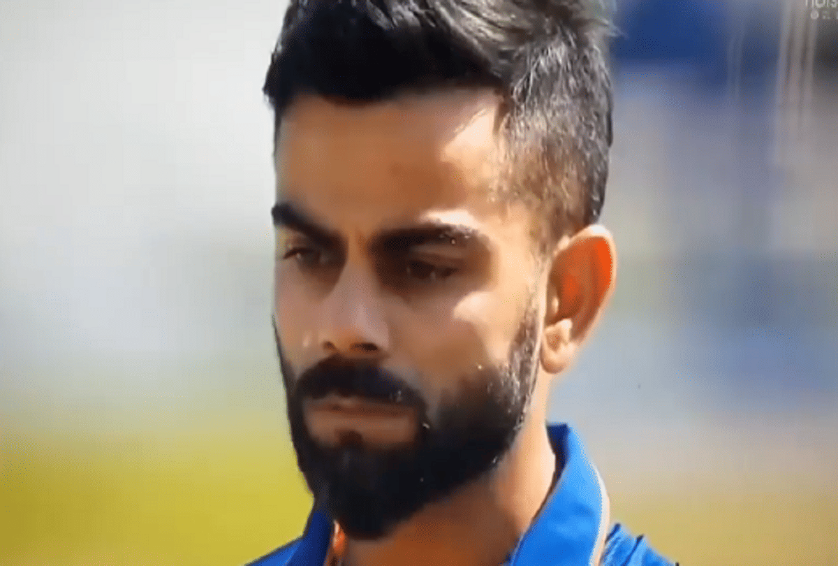 Virat Kohli seen chewing gum during national anthem in 3rd odi against south africa, video viral