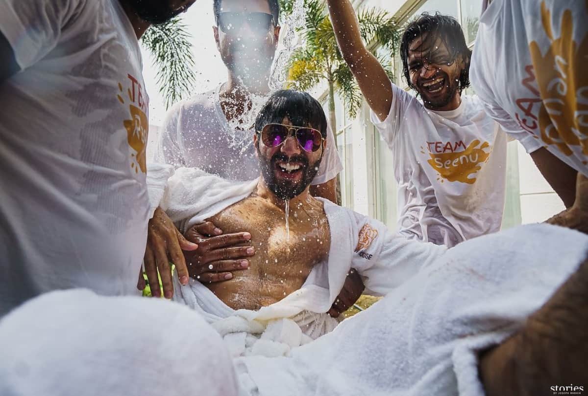 Wedding anniversary: Varun Dhawan shares unseen pictures of his haldi ceremony oh his first wedding anniversary