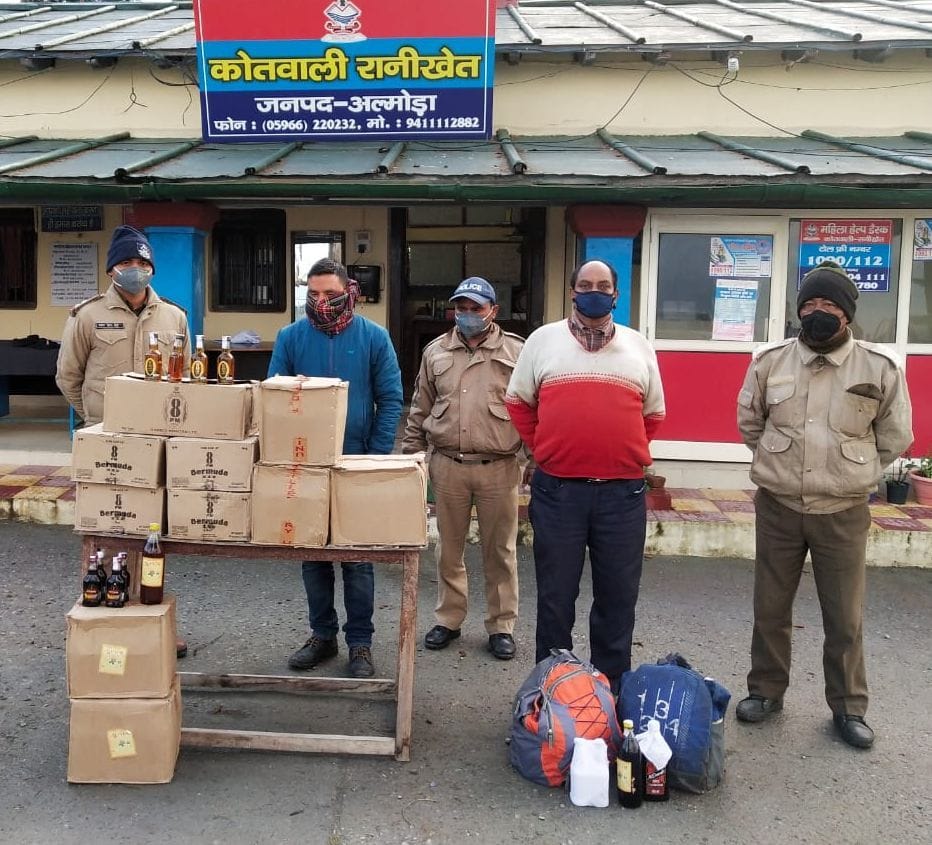 12 Carton Liquor Seized
