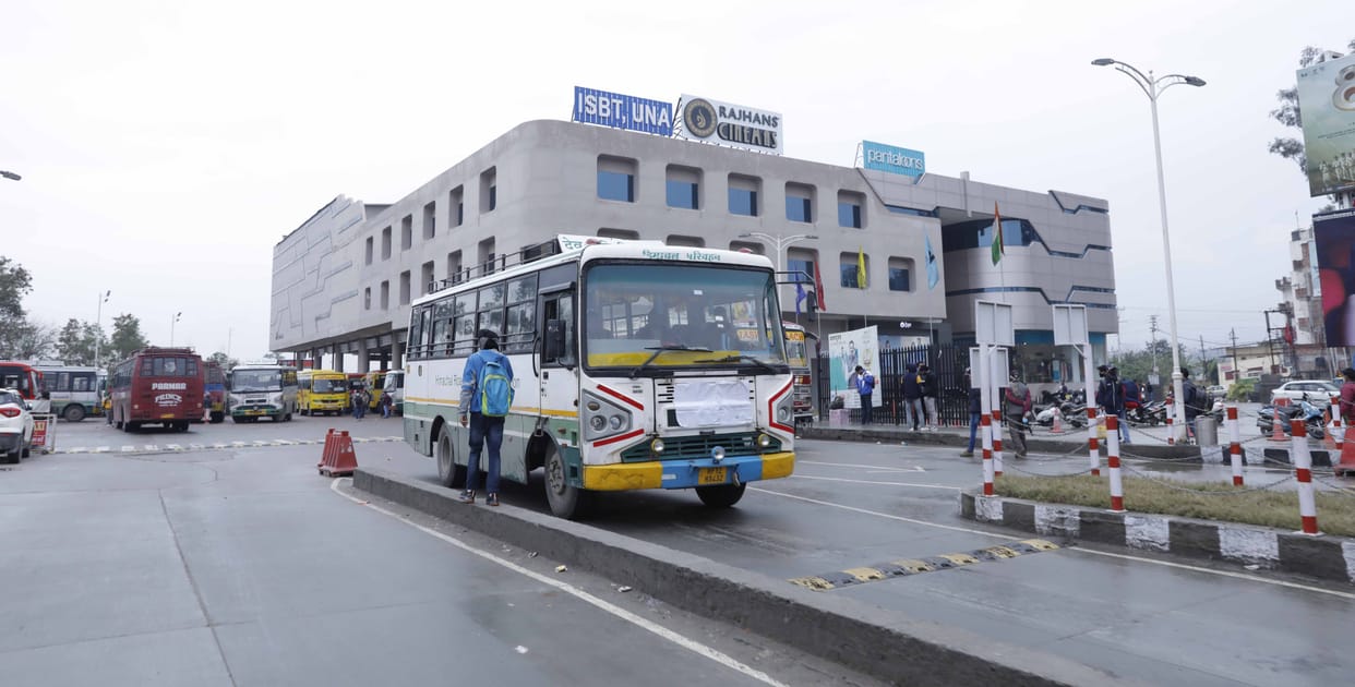 in una district 170 bus routs were closed no bus services  on monday