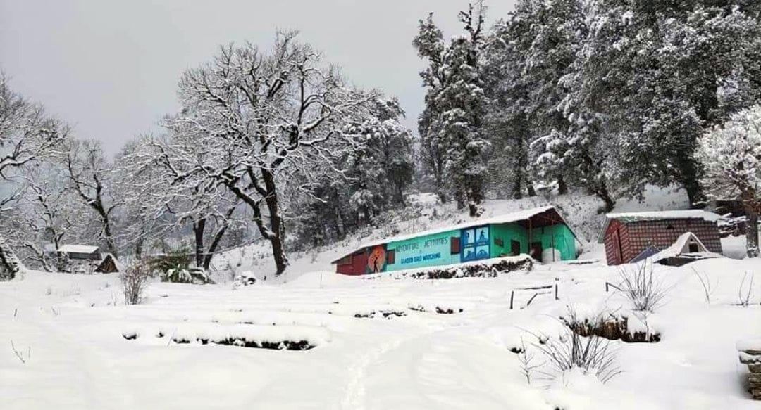 Snow in the higher Himalayan regions and rain in the lower areas increased the problems of the people