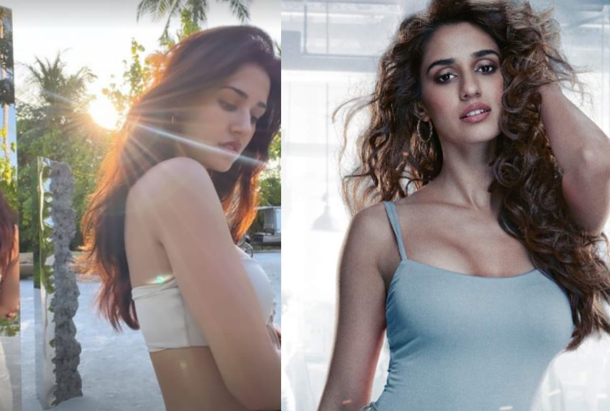 bollywood actress Disha Patani shared her gorgeous picture from the beach