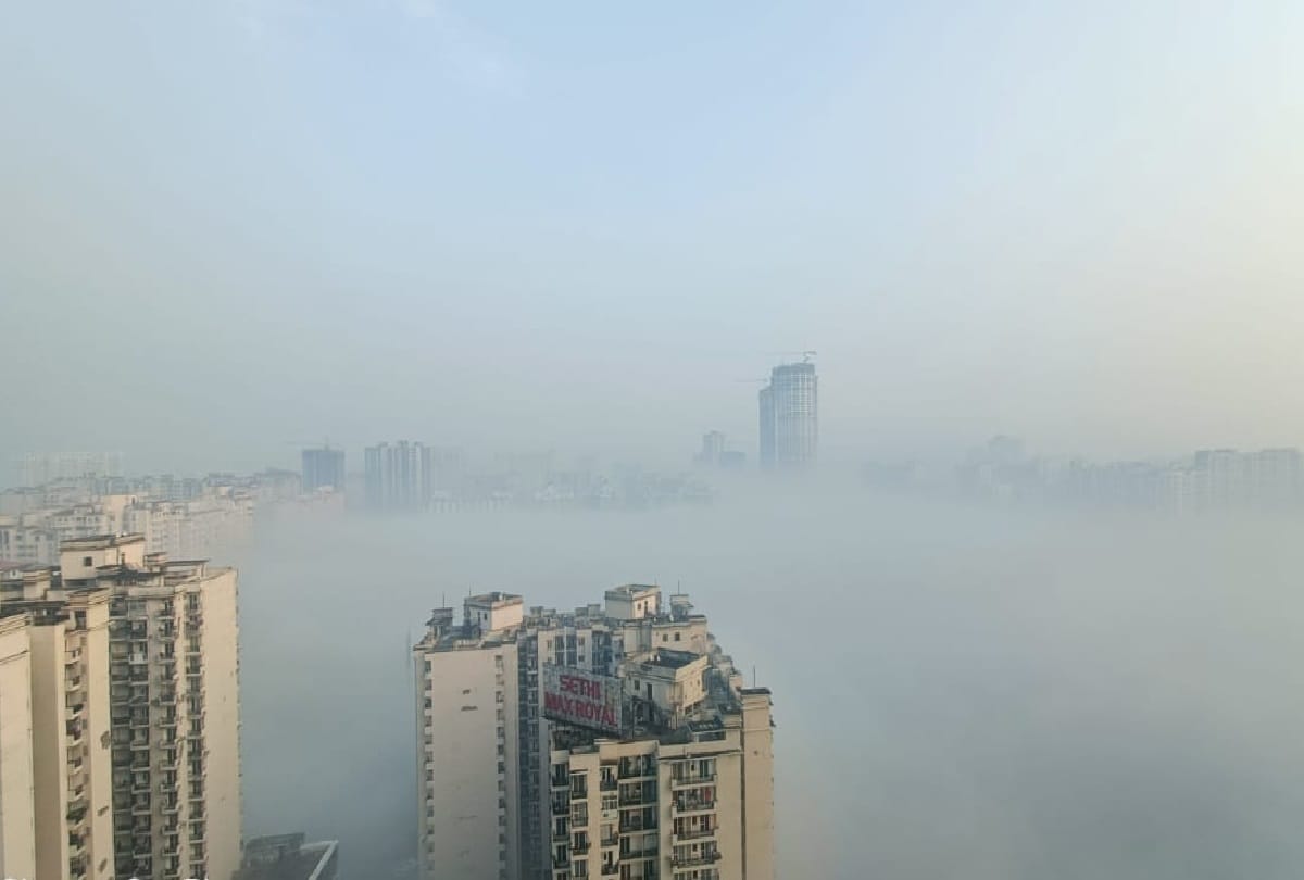 Delhi Records Highest Rainfall Yellow alert heavy fog in many areas of Delhi