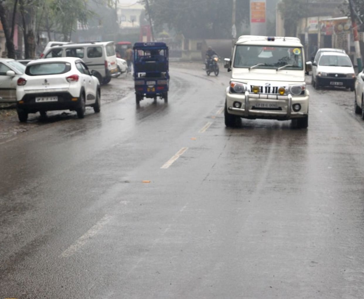 Intermittent rain disrupted life for 30 hours