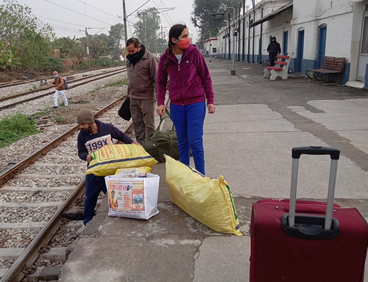 Lack of facilities on new platform, passengers upset