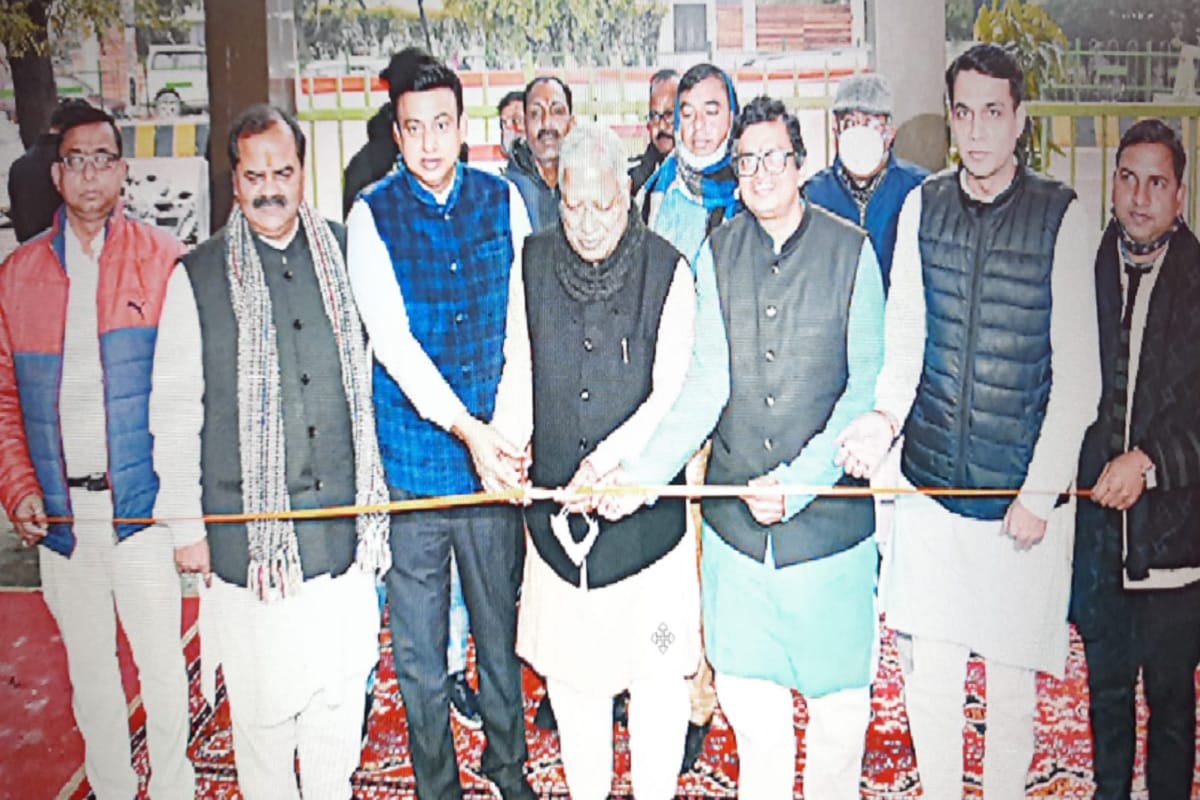 UP Election: BJP Leaders said during the launching of the media center that good work has in Yogi Government