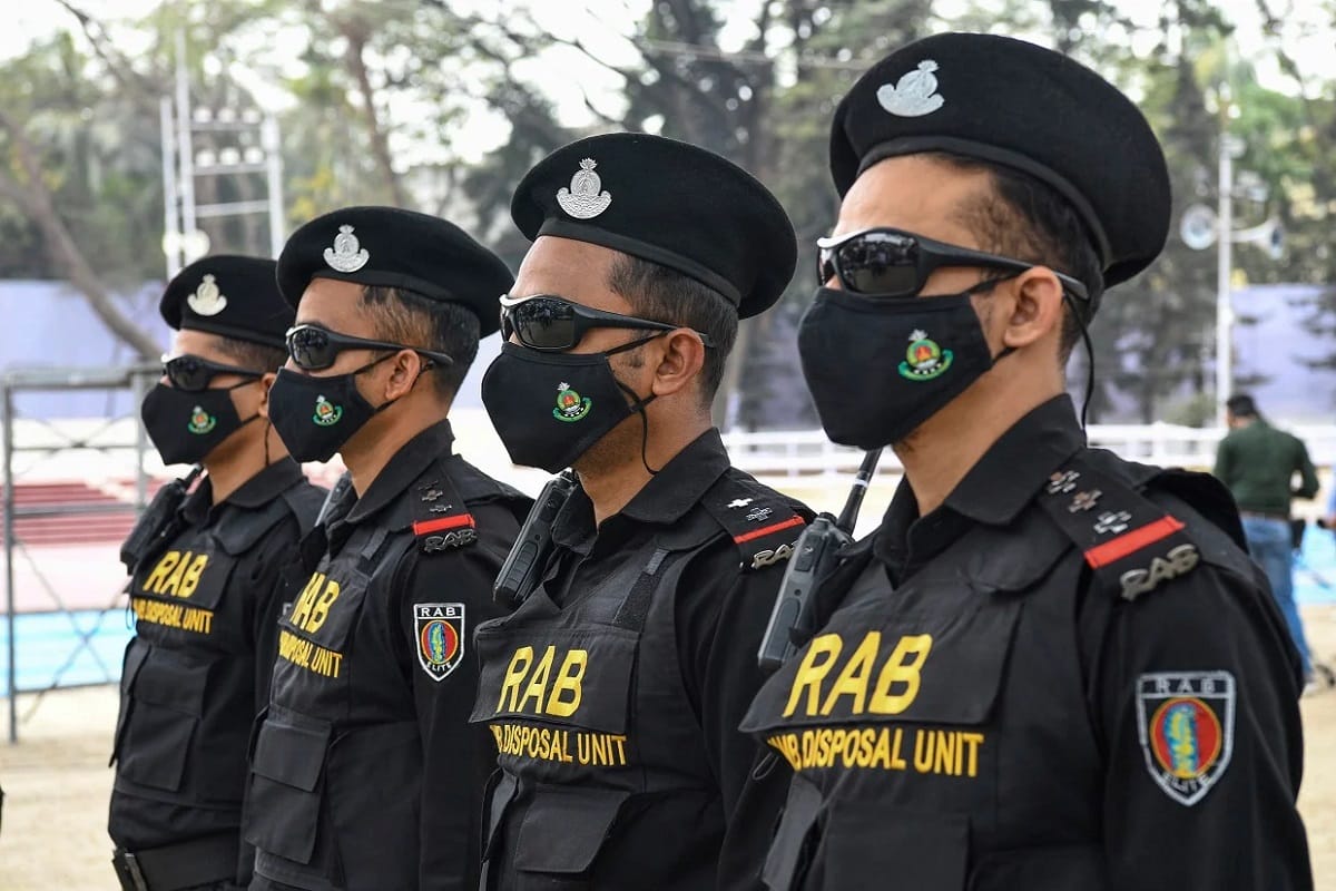 Bangladesh government indicated a firm stand on the side of its paramilitary Rapid Action Battalion
