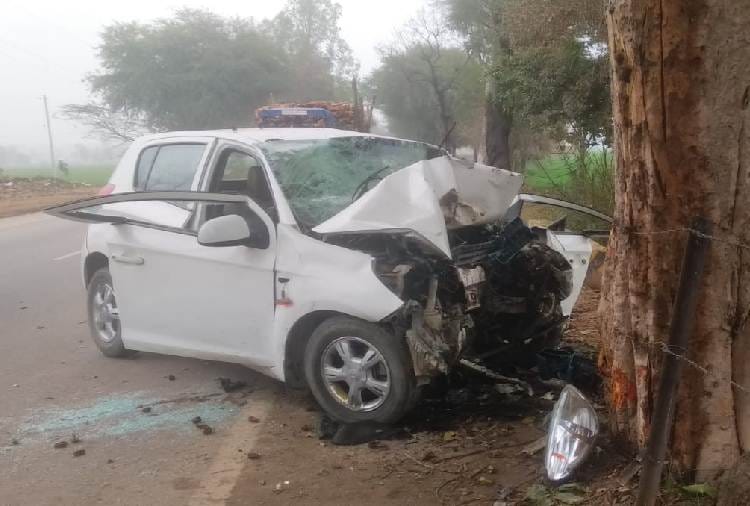 Three killed in road accident in Muktsar of Punjab