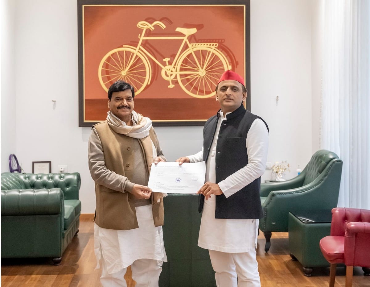 UP election 2022: Shivpal yadav will fight alone on samajwadi party symbol, his party pragatisheel samajwadi party asked 100 seats