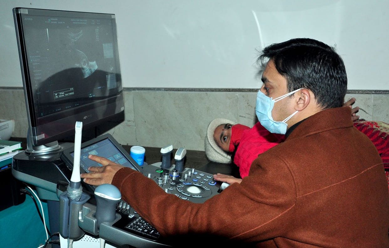 Ultrasound started in sub district and base hospital