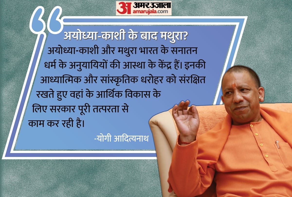 UP Election 2022: CM Yogi Adityanath Interview says Why is Mathura Important, What did for Youth, Economy of UP All You Need to Know in Hindi