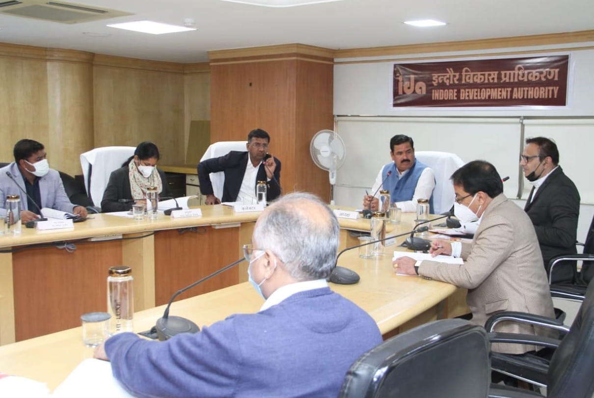 Indore: Compulsory of no-objection from Home Construction Cooperative Society is over, decisions taken in the meeting of Board of Directors of Indore Development Authority
