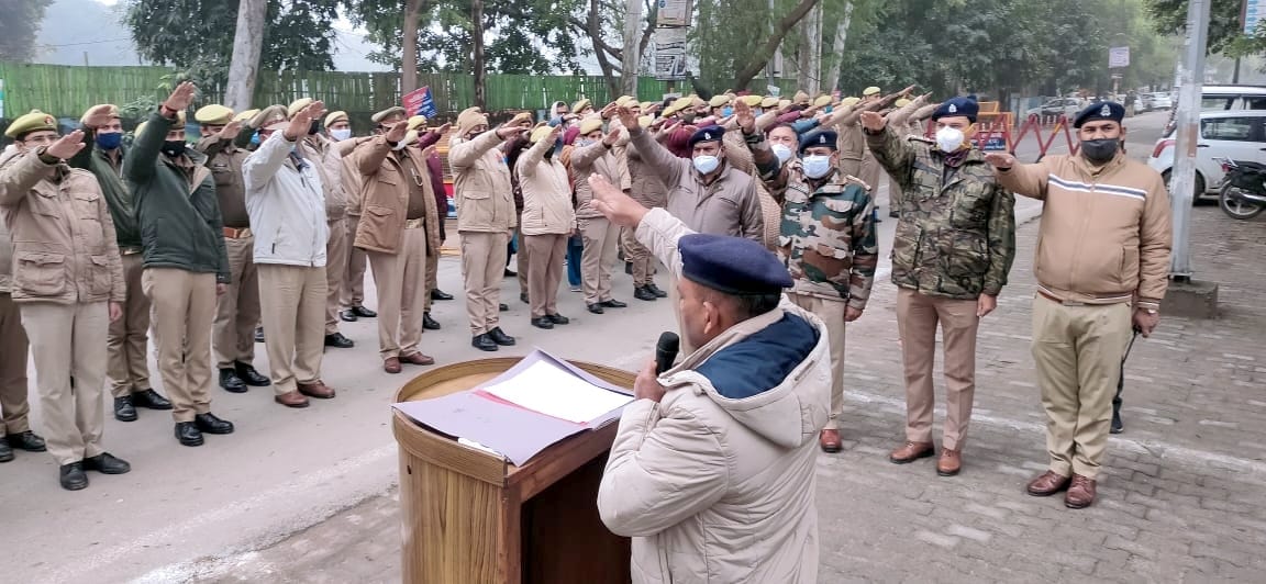 Taking oath to vote keeping faith in democracy